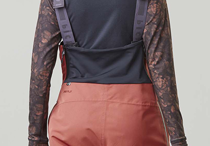 Lycra back panel