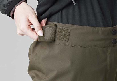 Adjustable-waist-with-hook-and-loop-system