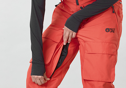 Thighs zips